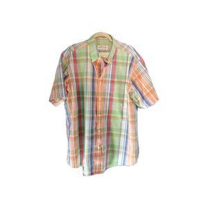Orvis Size XL short Sleeve Casual Button Up Shirt